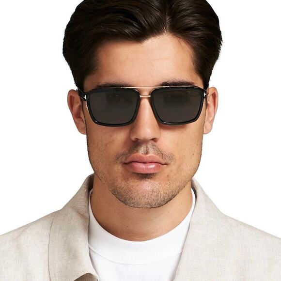 NEW!!! TOM FORD Anders Sunglasses TF780 55V Authentic - Picture 2 of 12